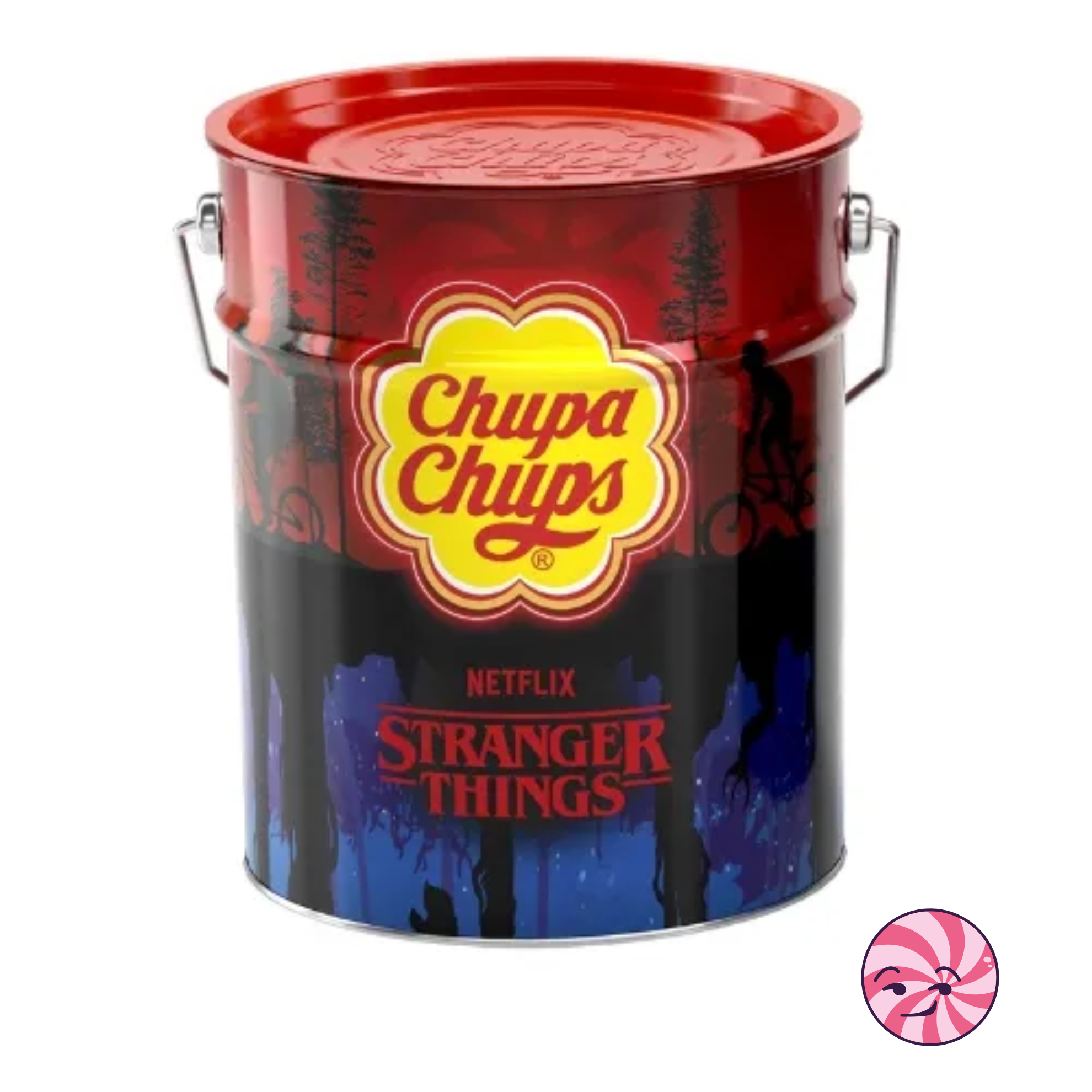 Cubo ChupaChups Stranger Things 120 uds