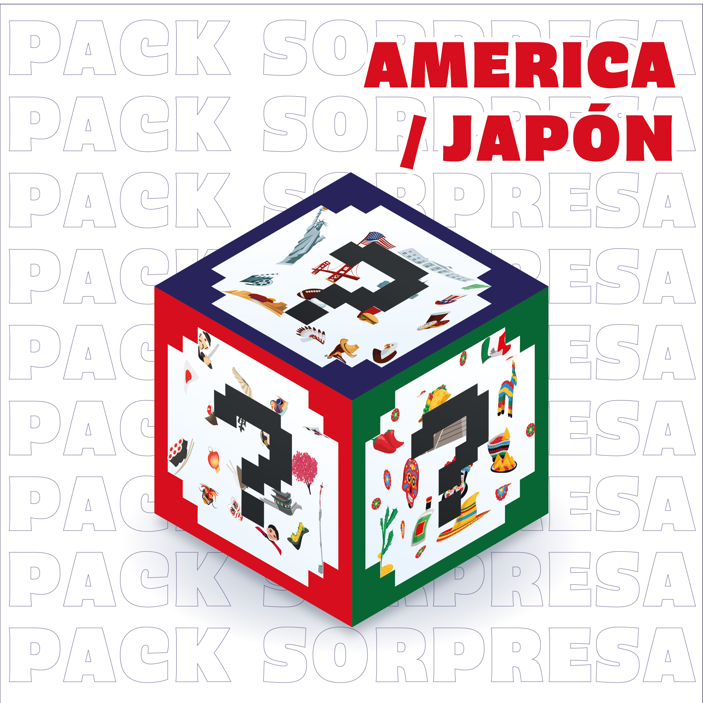 PACK SORPRESA AMERICA/JAPON