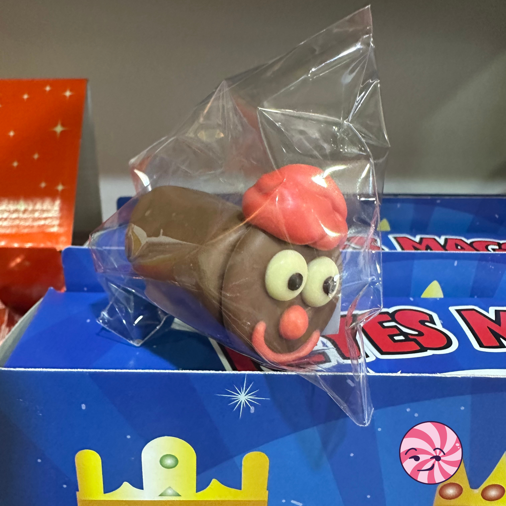 Tió nube de chocolate