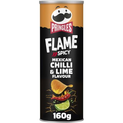 Pringles flame
